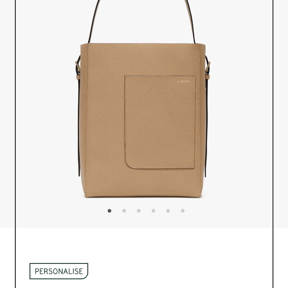 valextra soft bucket tote